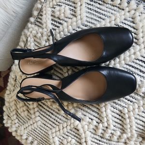 Aerosoles sz 11w Northward Pump Black Leather